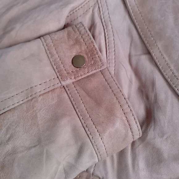 Vintage Leather Blazer Jacket - Picture 10 of 12